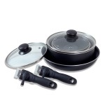 Garnki Isabella, zestaw 3 szt.  z patelnią